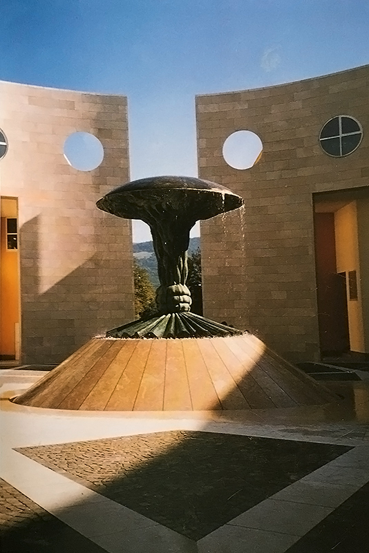 Wander Bertoni, Lebensbaumbrunnen, 1973-1987, Bronze