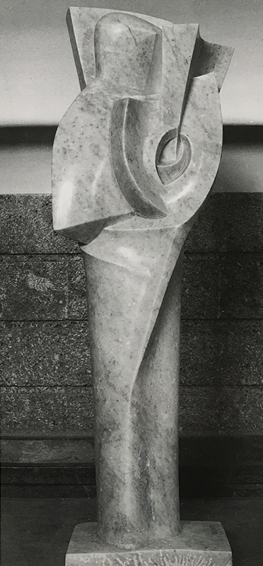 Wander Bertoni, Die Musik, 1959/60, Marmor, Neues Festspielhaus Salzburg